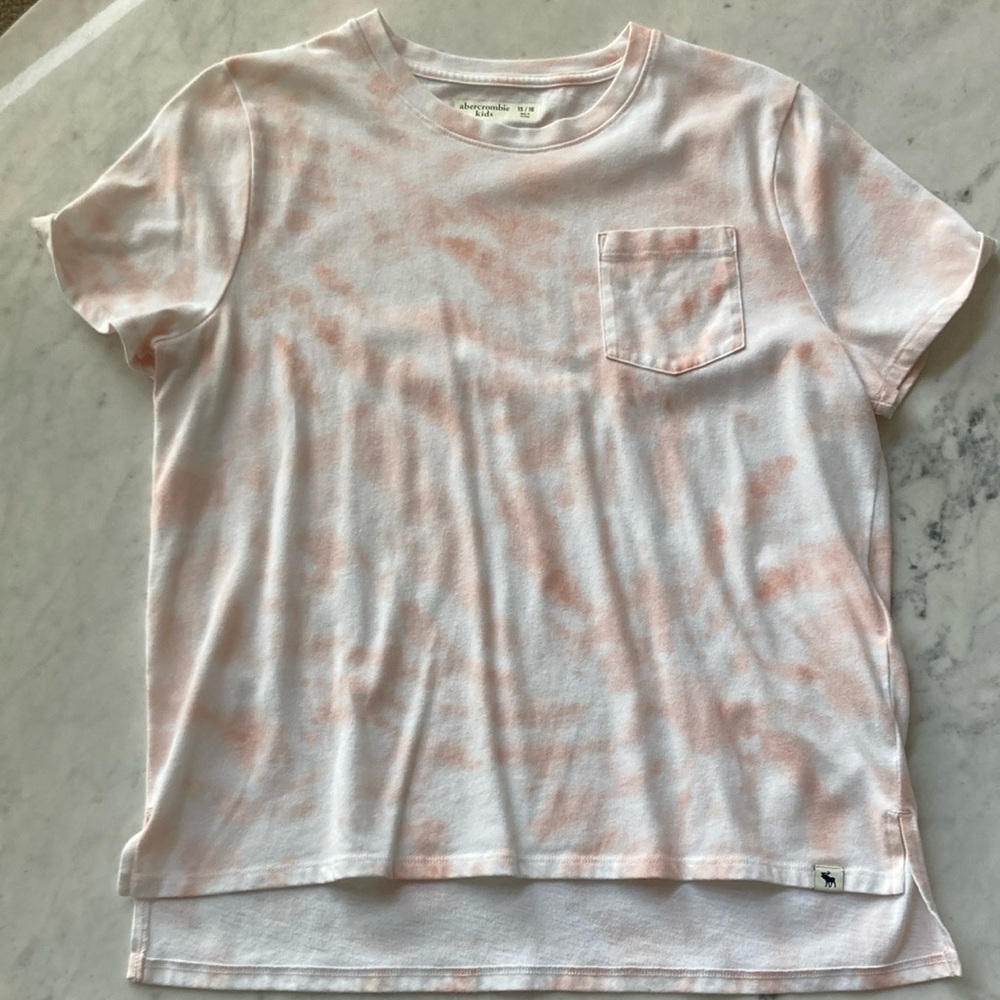 Kids Pink Tie-Dye T-Shirt